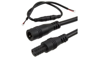 изображение 2P F/M 22AWG*2 L150mm BLACK IP65