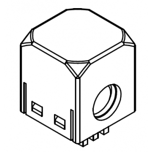 Изображение Клеммник 7464100 Black WP-PLUG REDCUBE