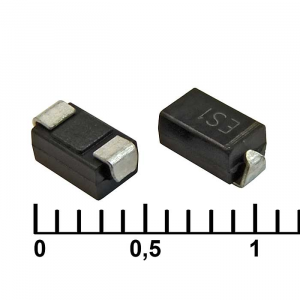 Изображение Диод выпрямительный GS1G SMA