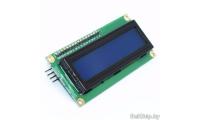 изображение MOD-LCD1602+I2C / синий с субмодулем I2C