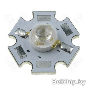 Изображение Мощный светодиод PM2B-3LRS-SD / 3Вт, красный на плате