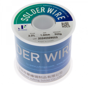 Изображение Припой Sn60Pb40 flux ROL0 3.0% 1.0mm 500g reel