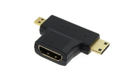 изображение HDMI F to Mini HDMI + Micro HDMI