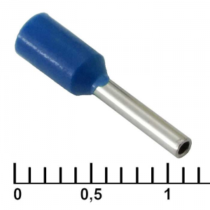 Изображение Наконечник на кабель DN00708 blue (1.2x8mm)
