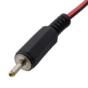 Изображение Разъем питания штырьковый 7-0026a / 2.5*0.7 mm 1m
