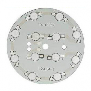 Изображение Плата для мощного светодиода 12x1W 1 color d80