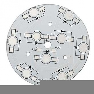 Изображение Плата для мощного светодиода 9x1W 1 color d70