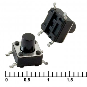Изображение Тактовая кнопка IT-1102WB (6x6x7)