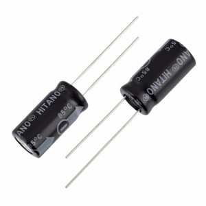Изображение Конденсатор электролитический 330uF 25V 8x14 EXR 105C