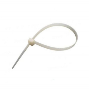 Изображение Стяжка кабельная СК100Х3 2.5 х 100 мм белая нейлон (пак.100шт)