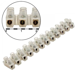 Изображение Клеммный блок PA12-6A-6mm U-Type