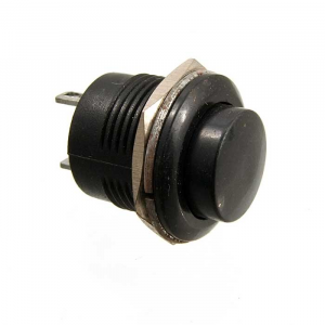 Изображение Кнопочный переключатель CX-R13-507 off-(on) 3A 250VAC черный