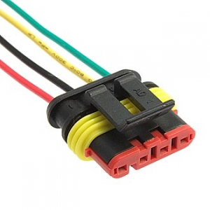 Изображение Разъём питания авто 12V DJ7041-1.5-21 (18AWG 200mm)