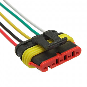 Изображение Разъём питания авто 12V DJ7051-1..5-21 (18AWG 200mm)