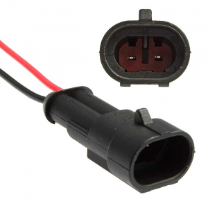 Изображение Разъём питания авто 12V DJ7021-1.5-11 (18AWG 200mm)