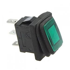 Изображение Клавишный переключатель SB008-12V IP65 on-off 13x19.2mm