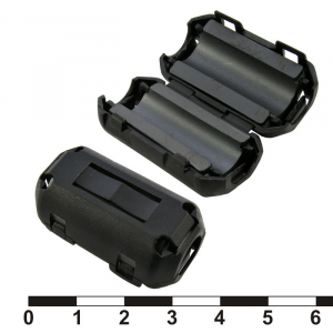 Изображение Фильтр ферритовый на провод ZCAT2035-0930A-BK (black)