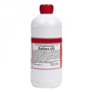 Изображение Жидкость отмывочная (концентрат) Solins US 0.5л (для ультрозвуковых ванн)