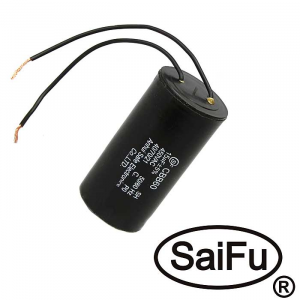 Изображение Пусковой конденсатор CBB60 15uF 450V WIRE (SAIFU)