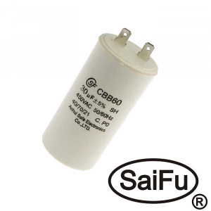 Изображение Пусковой конденсатор CBB60 30uF 450V (SAIFU)