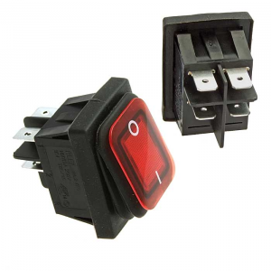Изображение Клавишный переключатель SB091 IP65 on-off 22x30mm