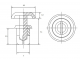 доп. изображение Фиксатор Plastic clips KLS8-0217 CSR3-4.5 white-1
