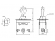 доп. изображение Тумблер KN3(C)-123 (on)-off-(on)-1