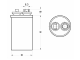 доп. изображение Конденсатор пусковой CBB65 10uF 450V (SAIFU)