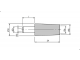 доп. изображение Разъём питания штырьковый SZC-0027a / 5.5*2.1 mm