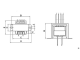 доп. изображение Трансформатор EI48*28 220v to 2x12v 12W-1