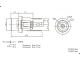 доп. изображение Разъём питания штырьковый TC-025 2.0mm