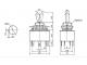 доп. изображение Тумблер KN3-3 on-on-1