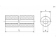 доп. изображение Стойка для печатных плат ф7-3x8-1