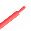 изображение Трубка термоусадочная красная жесткая D=9,5mm