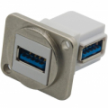 изображение USB3.0/F-F-90 / D type гнездо USB A 3.0 на гнездо USB A 3.0 угловой на панель