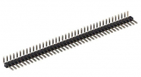 изображение PLS-40R (KLS1-207-1-40-R1) шаг 2.54мм dip разъем штыревой угловой KLS (арт. 020058)