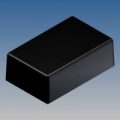 изображение 10013-B.9 / 109x69.5x40 черный, со стойками для плат и отсеком для 2 батарей 