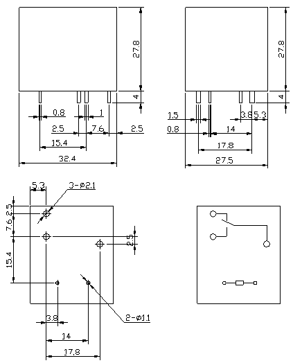 F3aa012e реле схема