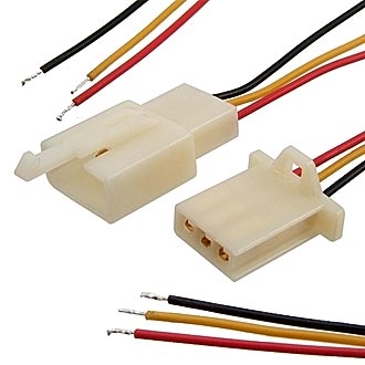 1008 AWG24 3x2.8 5mm L=300mm RBY