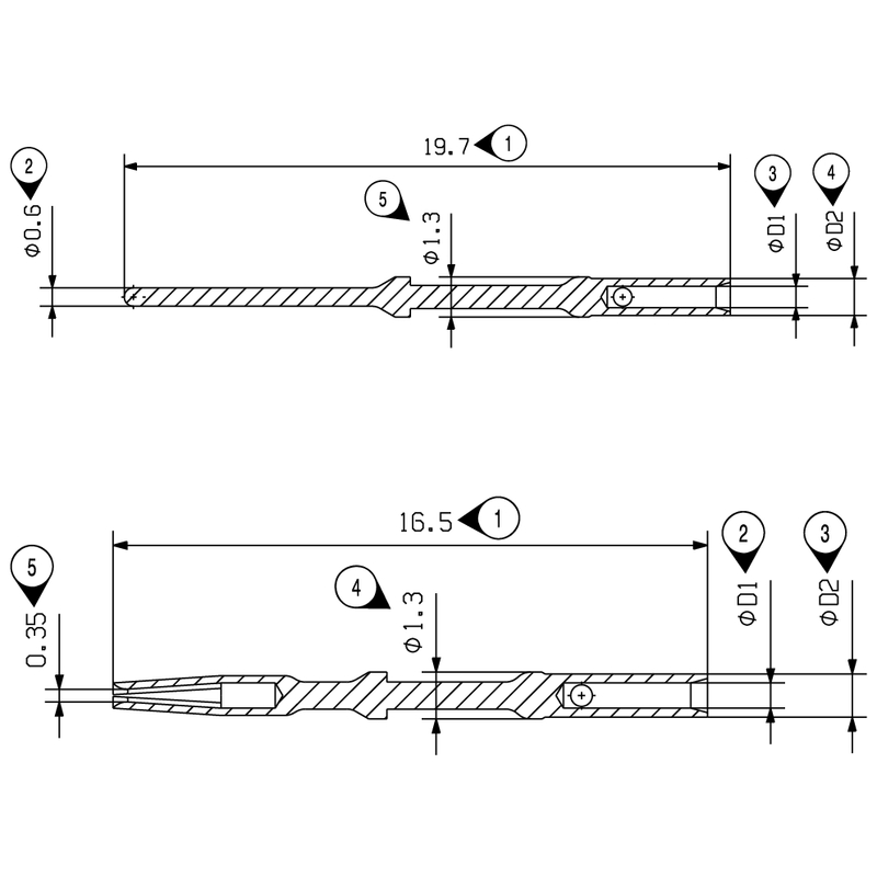 2565960000 HDC MBUS8 M AWG22