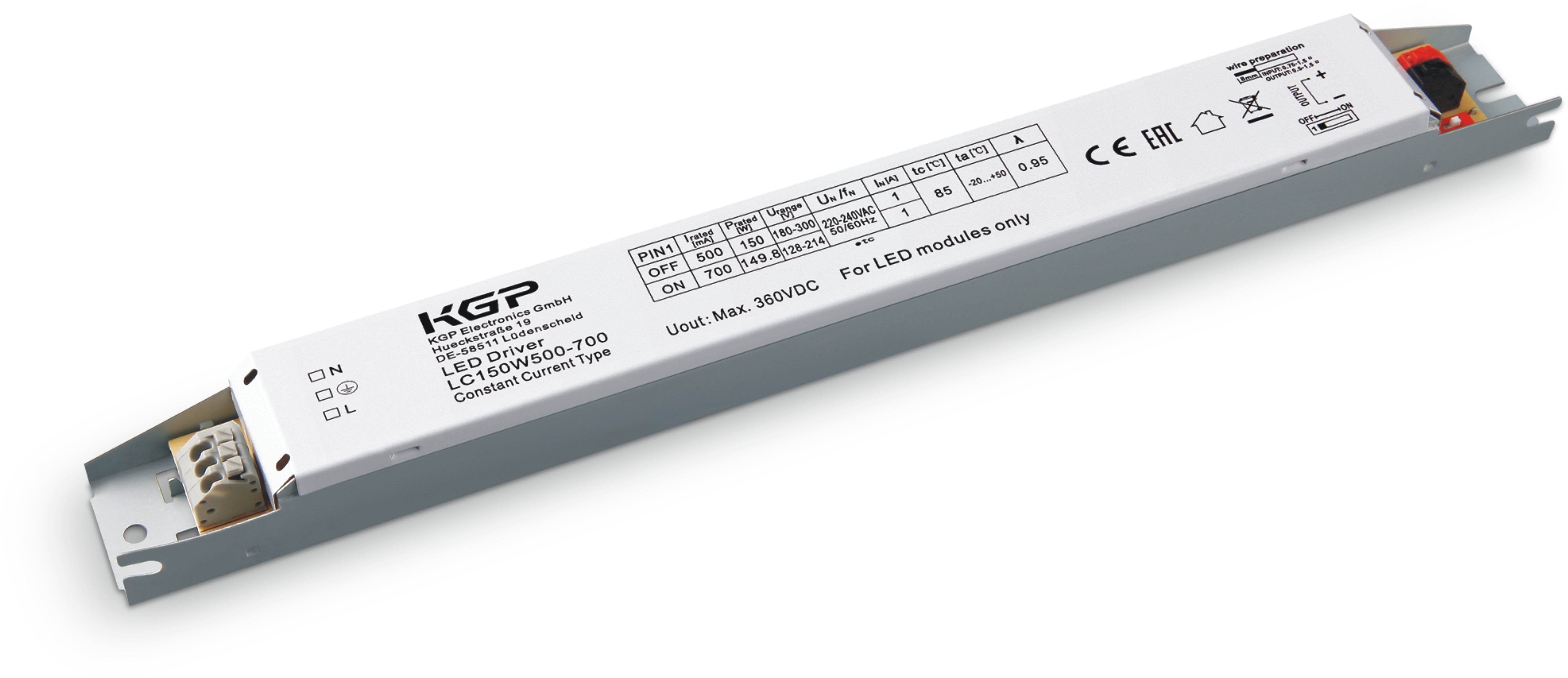LC150W500-700