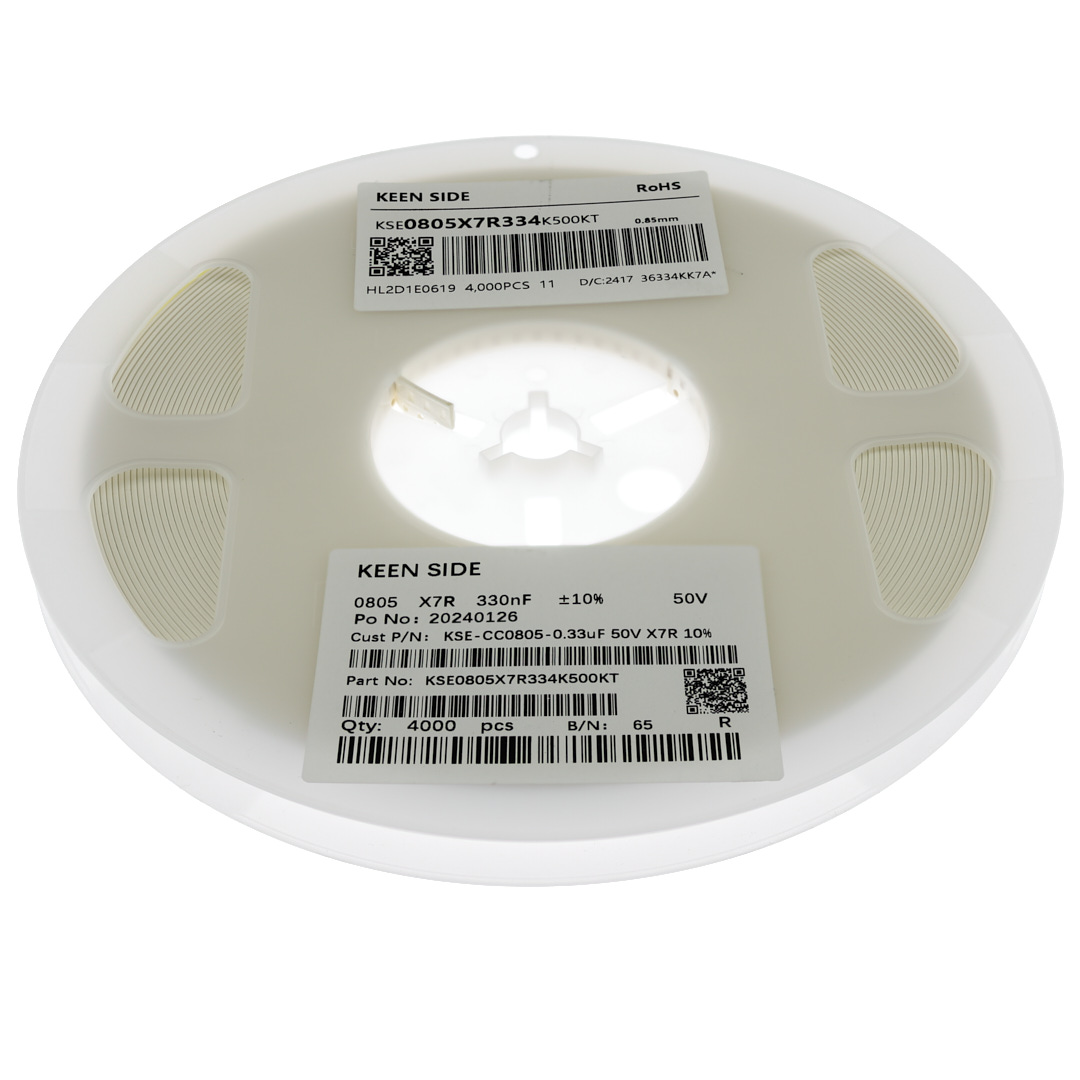 KSE-CC0805-0.33uF 50V X7R 10%