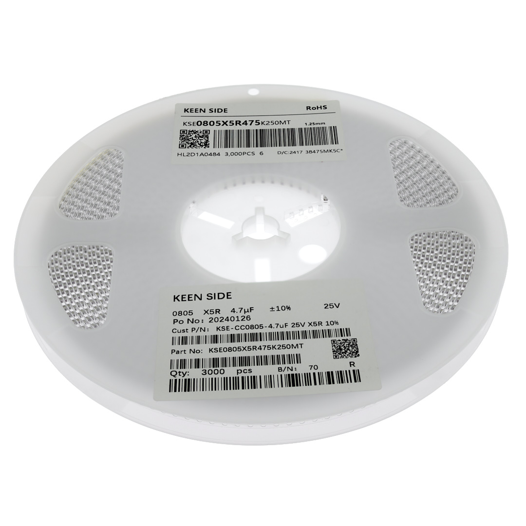 KSE-CC0805-4.7uF 25V X5R 10%