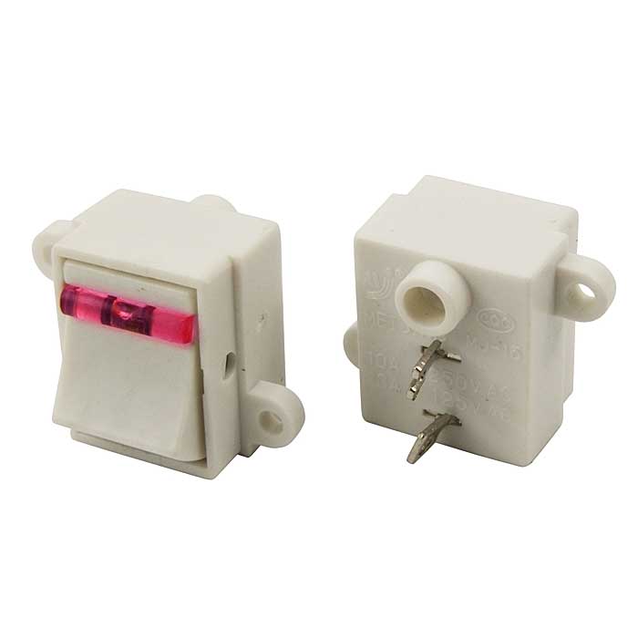 MJ-15 Pink on-off 10A 250VAC