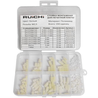 KIT-M2.5-200P-WHT