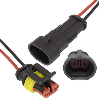 SuperSeal 1.5, 2PIN MF (18AWG 20cm)