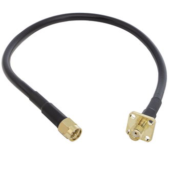 SMA-P/SMA-JKF RG58 30cm