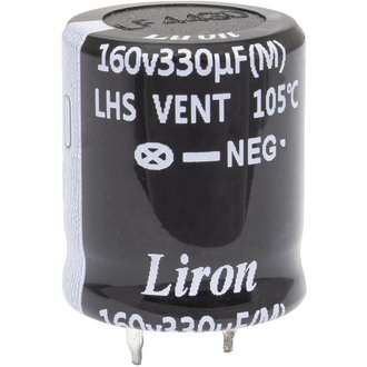 330 UF 160V 105*C 22*25 Liron — Liron