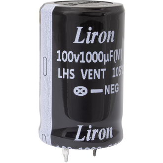 1000 UF 100V 105*C 22*35 Liron — Liron