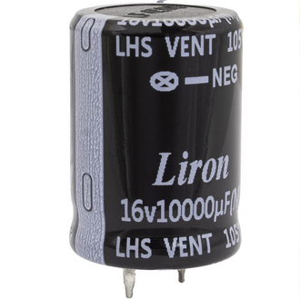 10000 UF 16V 105*C 22*30 Liron — Liron